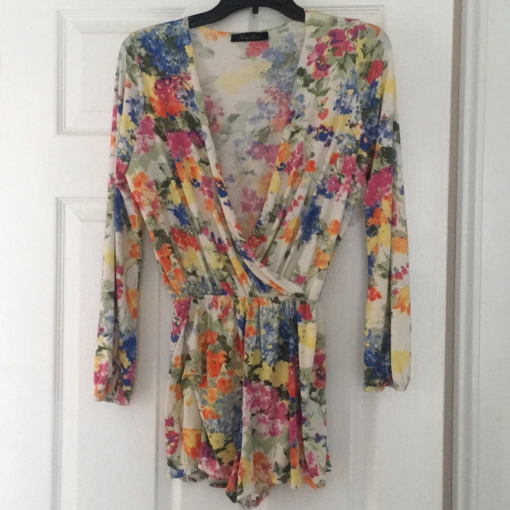 Floral romper